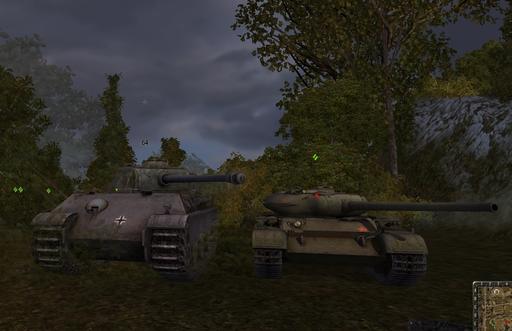 World of Tanks - T54 против Panther2